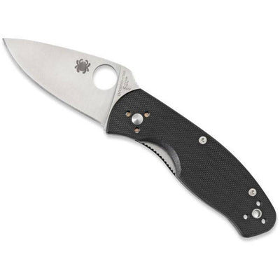 Spyderco Tenacious G-10 - Black / Plain Edge