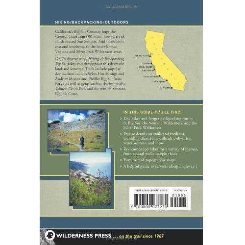 Hiking and Backpacking Big Sur: A Complete Guide to the Trails of Big Sur, Ventana Wilderness, and Silver Peak Wilderness