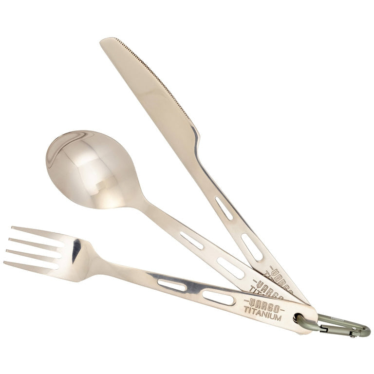Titanium Spoon Fork Knife Set