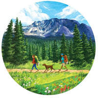 Sticker Art Hit the Trail Sticker