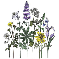 Sticker Art Wildflower Sticker